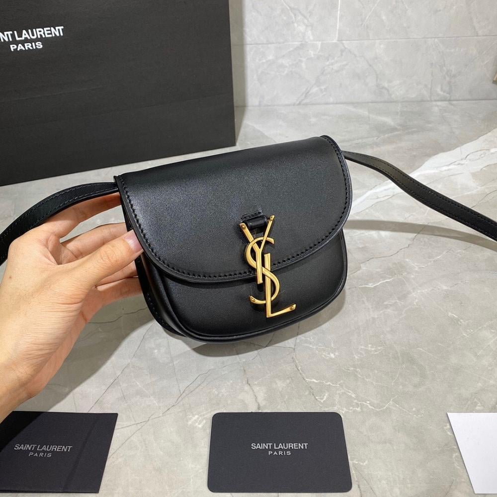 Elegant Stylish Gold Calfskin Bag