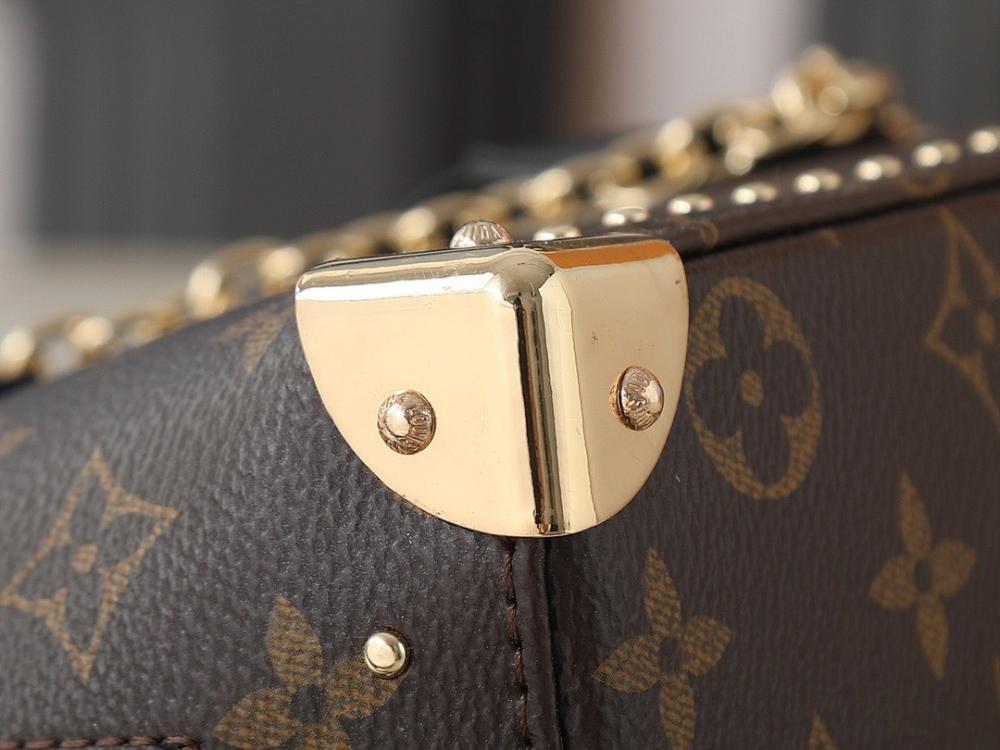 Alma Monogram Leather Crossbody Bag Style 676729894