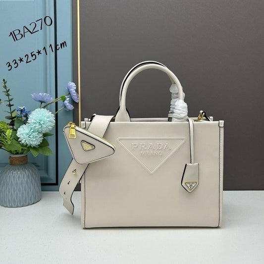 Italian-Inspired Stylish Leather Shoulder Bag 33x25x11cm