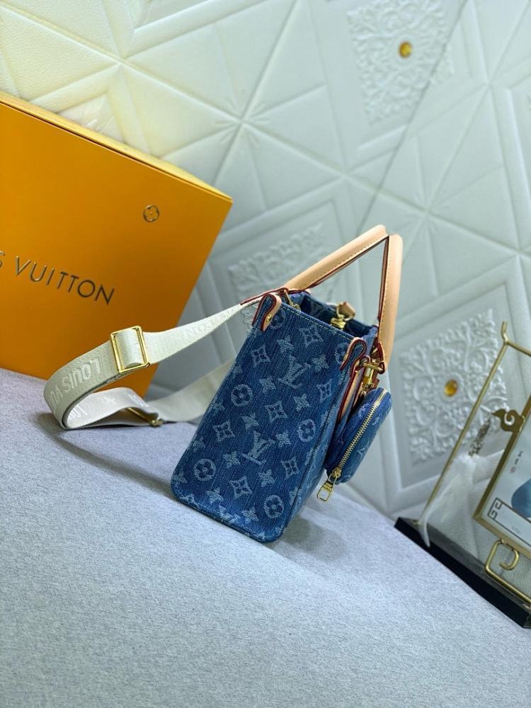Modern Elegant Denim Shoulder Bag