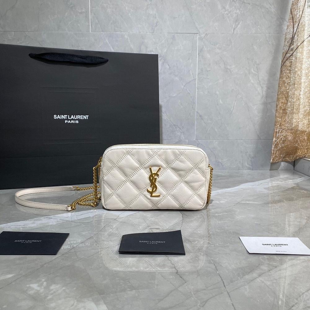 Modern Luxury Quilted Lambskin Bag 19x11x5cm
