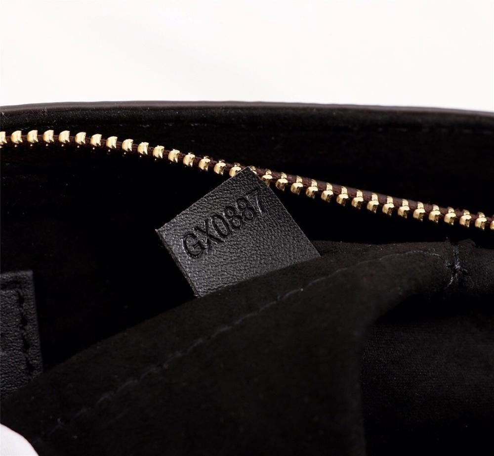 Luxury Elegant Gold Monogram Leather Tote Bag