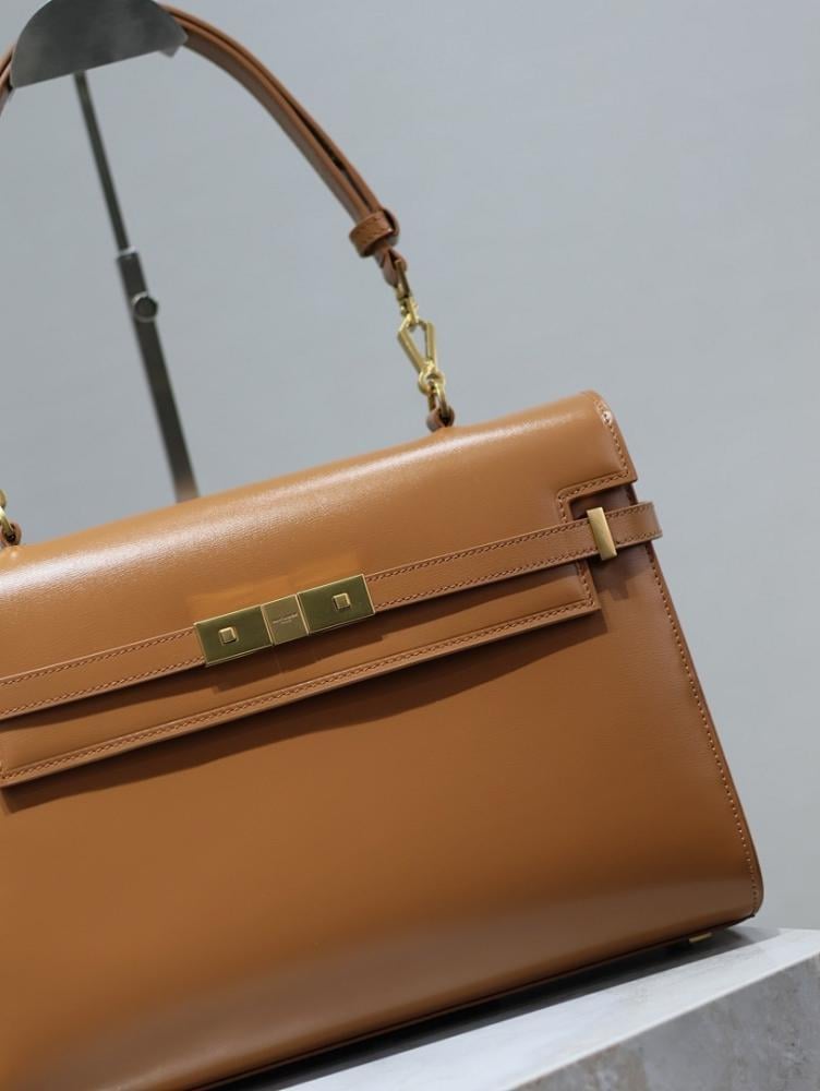 Modern Elegant Leather Shoulder Bag 32x23x10.5cm