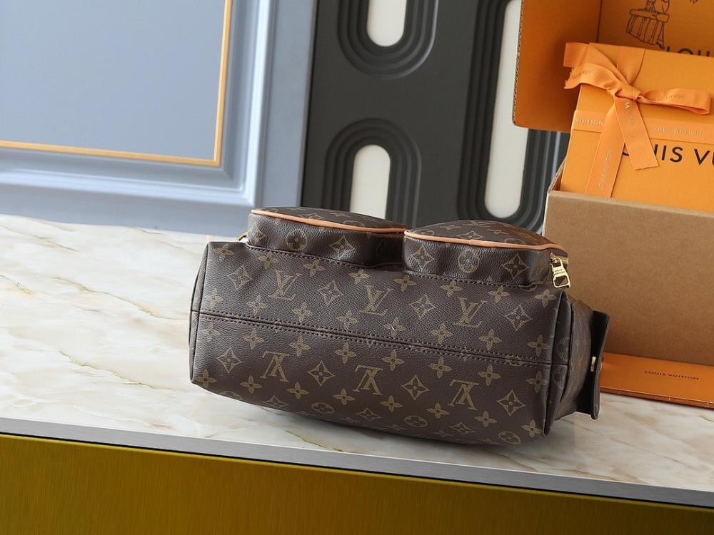 Alma Monogram Canvas Shoulder Bag 30x31x11cm Style 1153991589