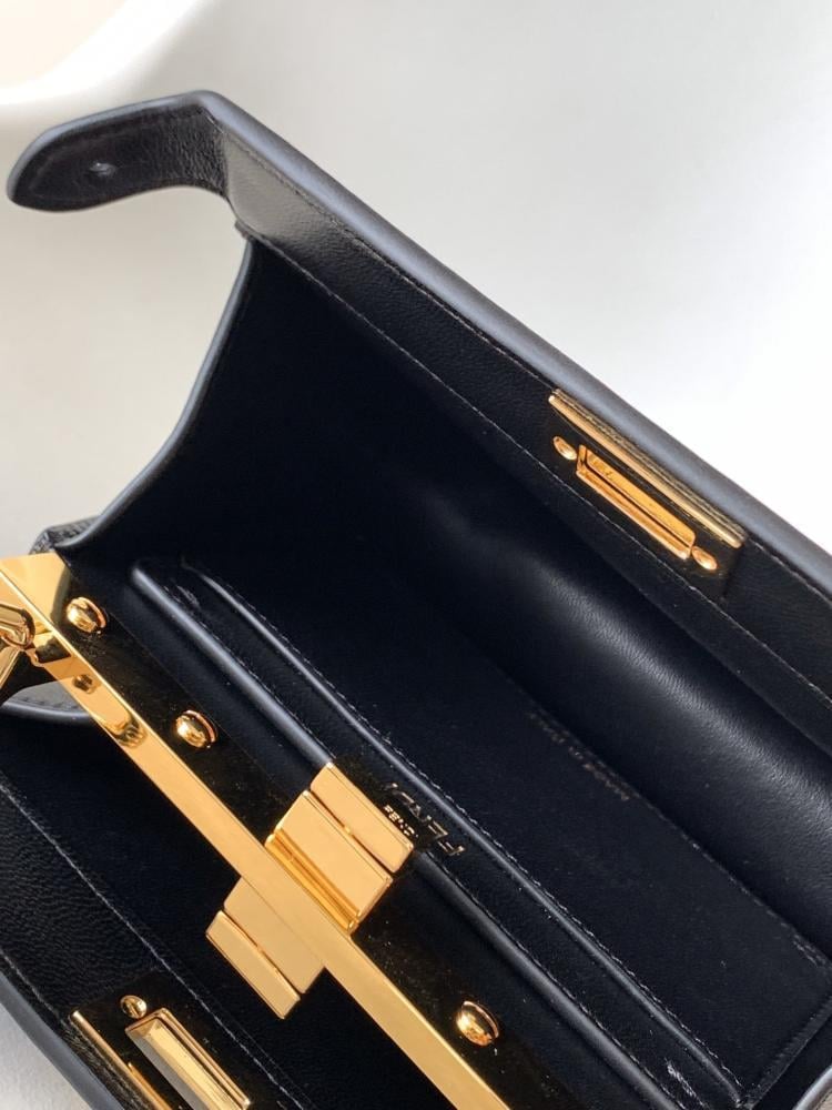 Leather Top Handle Bag Style 615257845