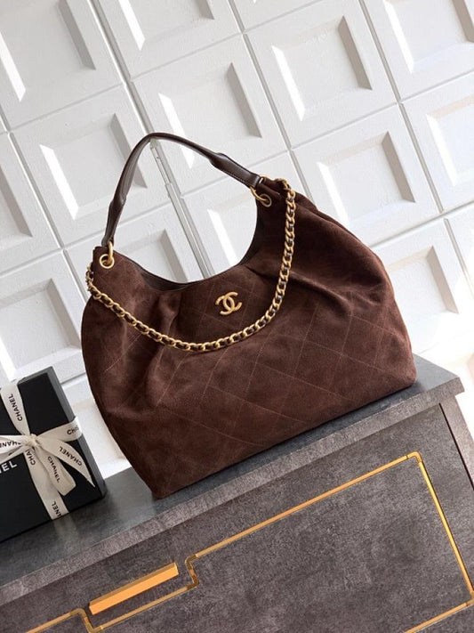 Suede Hobo Bag Style 489373554