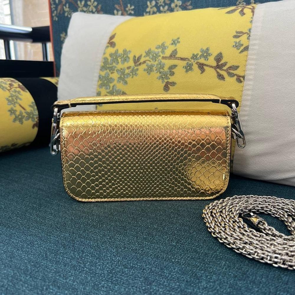 Luxury Calfskin Shoulder Bag