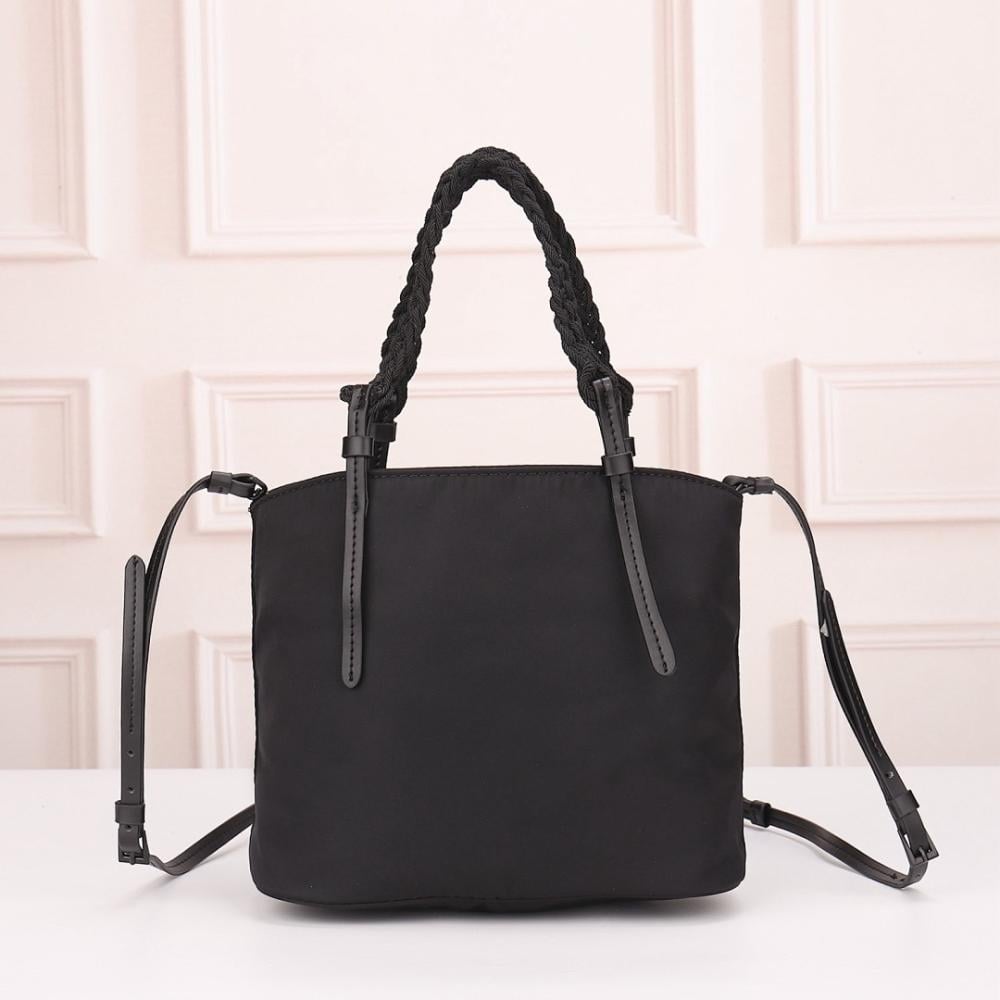 Modern Premium Leather Top Handle Bag 22.5x19.5x11.5cm