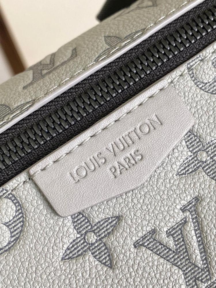 Elegant Premium Monogram Leather Shoulder Bag 26.5x17x11cm