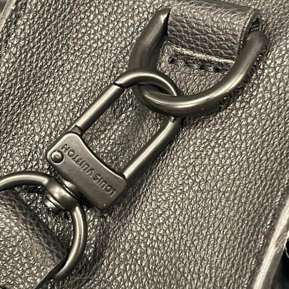 Stylish Refined Monogram Leather Shoulder Bag 19x22x7cm