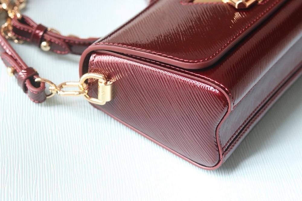 Modern Elegant Leather Shoulder Bag 23.5x12x7cm