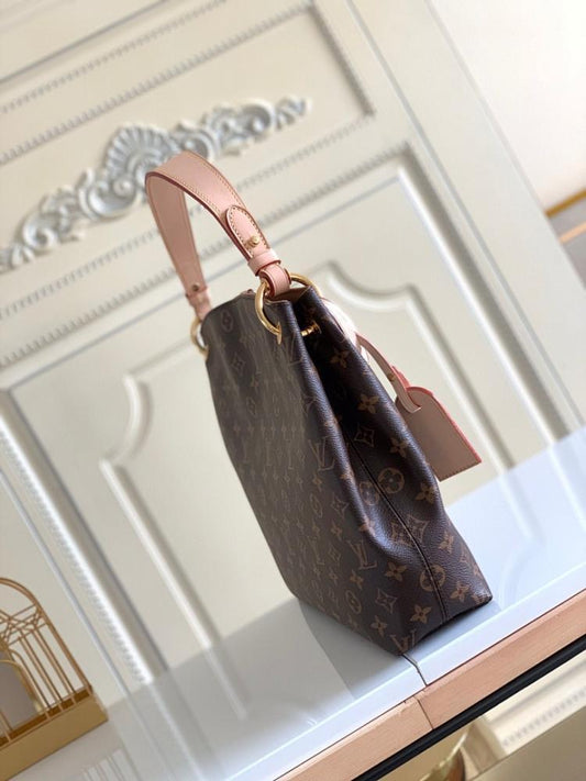 Classic Canvas Top Handle Bag 30x29x9.5cm