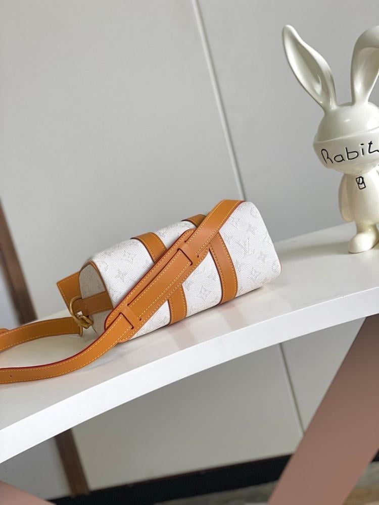 Modern Luxury Monogram Leather Shoulder Bag 25x15x11cm