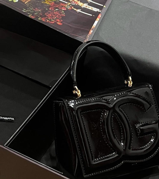 Modern Stylish Top Handle Bag 13.5x17.5x6.5cm