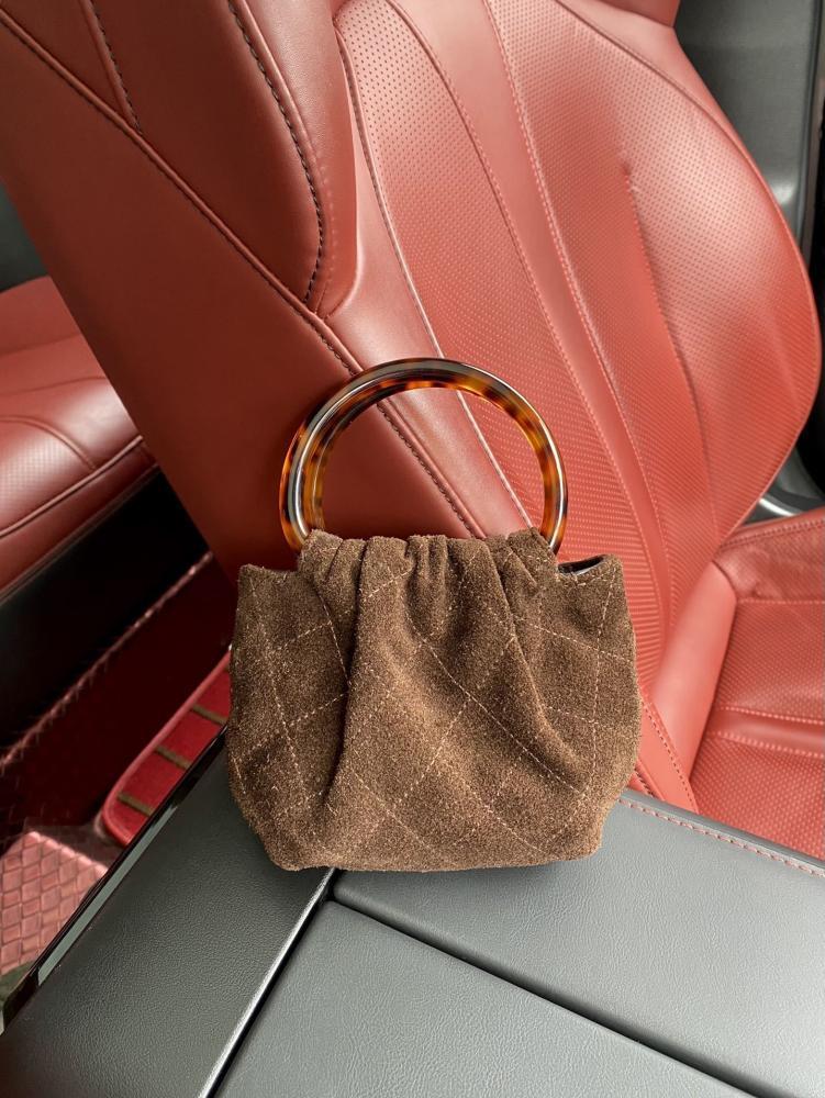 Leather Top Handle Bag Style 588799068