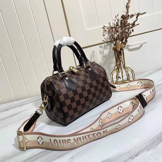 Elegant Refined Leather Travel Bag 20.5x13.5x12cm Style 1209795136