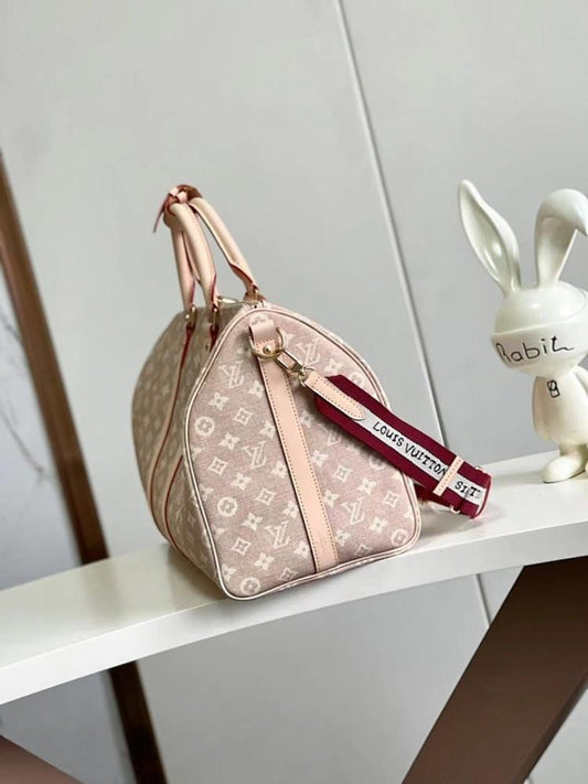 Keepall Monogram Leather Travel Bag 45x27x20cm Style 51471708