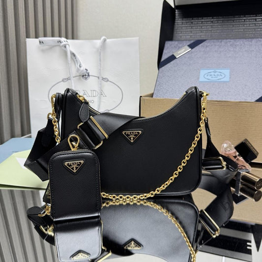 Nylon Hobo Bag Style 389088387