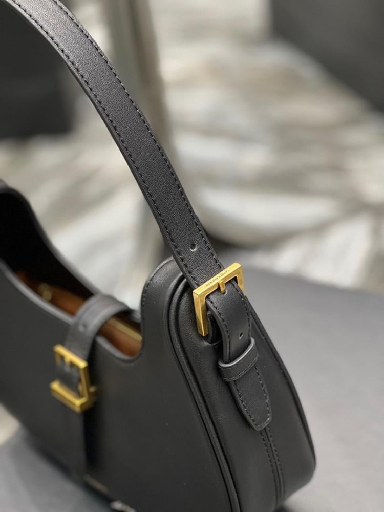 Luxury Stylish Leather Shoulder Bag 24.5x18x7cm