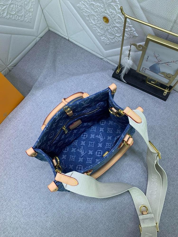 Modern Elegant Denim Shoulder Bag