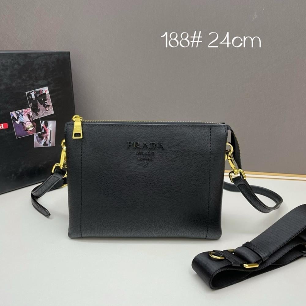 Modern Luxury Leather Bag 24x19x6cm