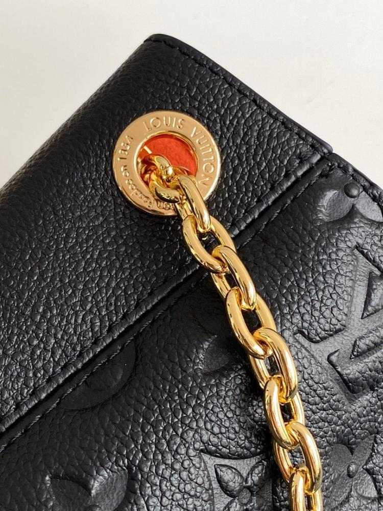 Stylish Refined Monogram Leather Crossbody Bag 42x27x14cm