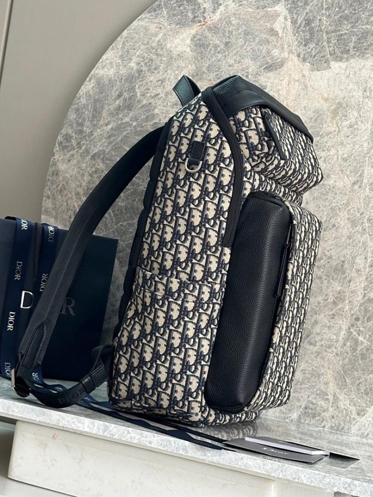 Stylish Black Quilted Leather Shoulder Bag 32x46x17.5cm