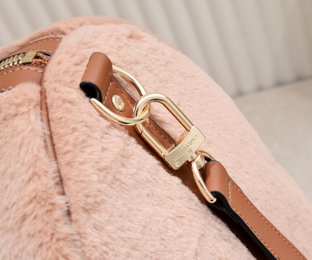 Stylish Refined Leather Crossbody Bag 50x29x23cm