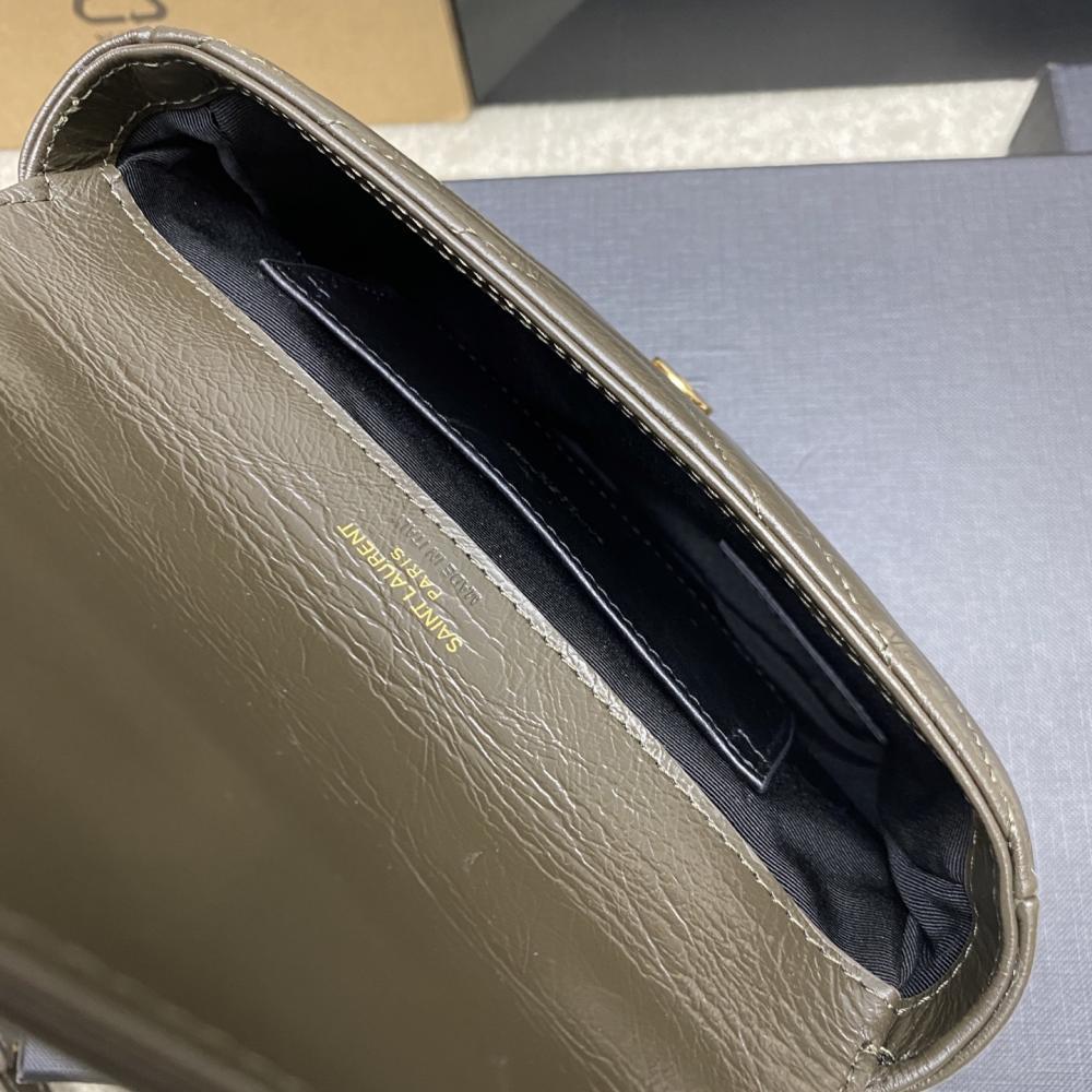 Leather Top Handle Bag Style 665599819