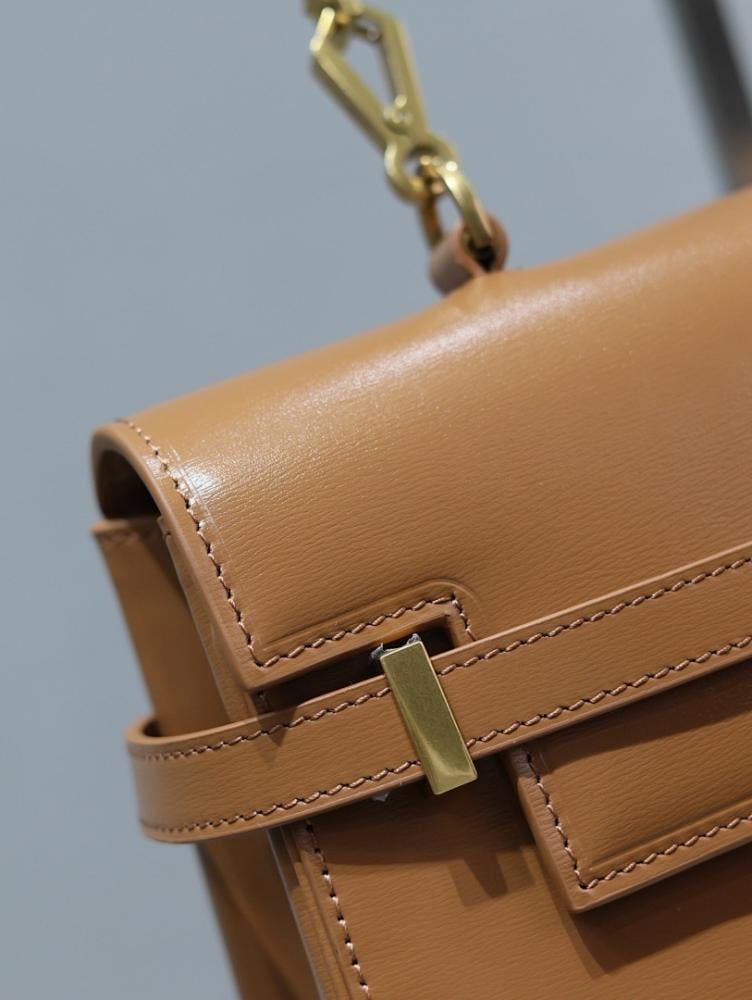 Modern Elegant Leather Shoulder Bag 32x23x10.5cm