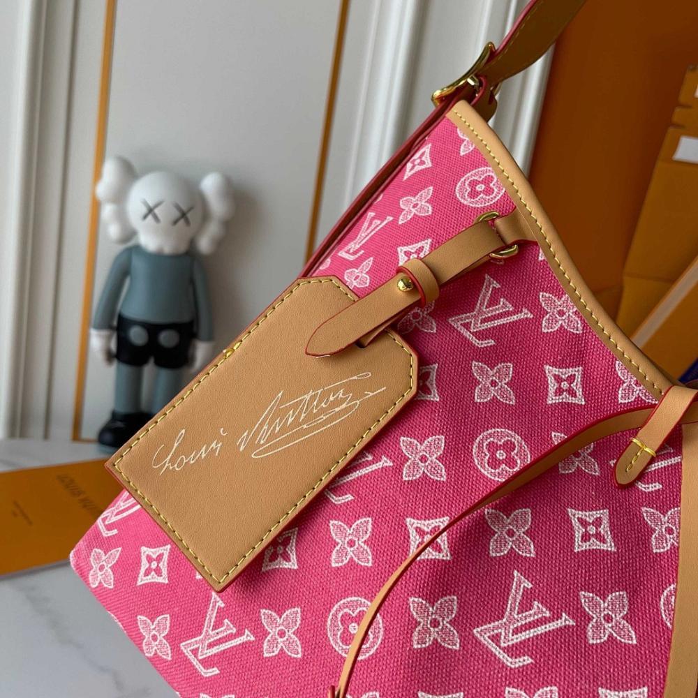 Stylish Monogram Leather Crossbody Bag