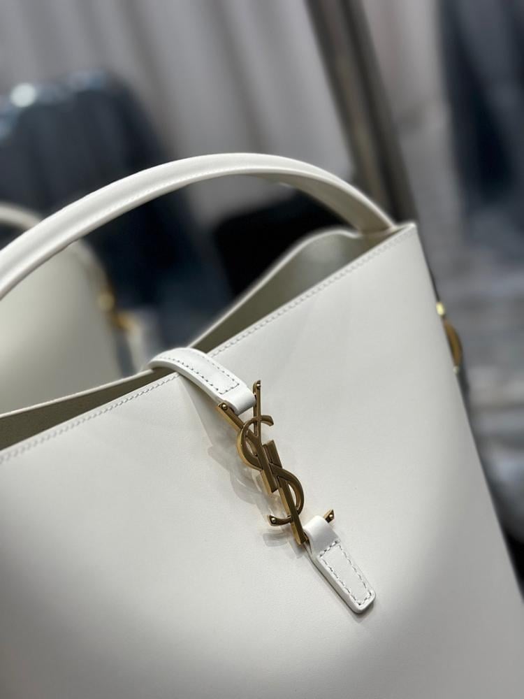 Modern Calfskin Bucket Bag
