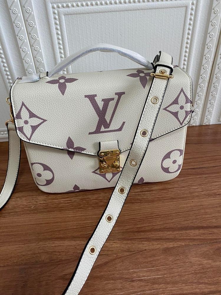 Modern Elegant Leather Shoulder Bag 25x19x7cm