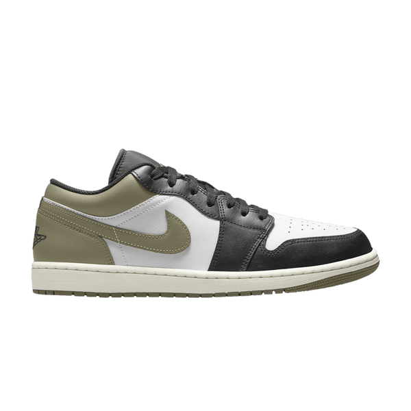 Air Jordan 1 Low 'Black Toe Medium Olive'