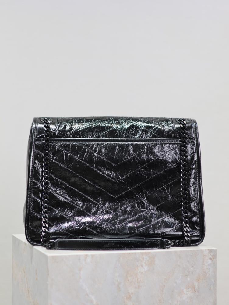 Leather Top Handle Bag