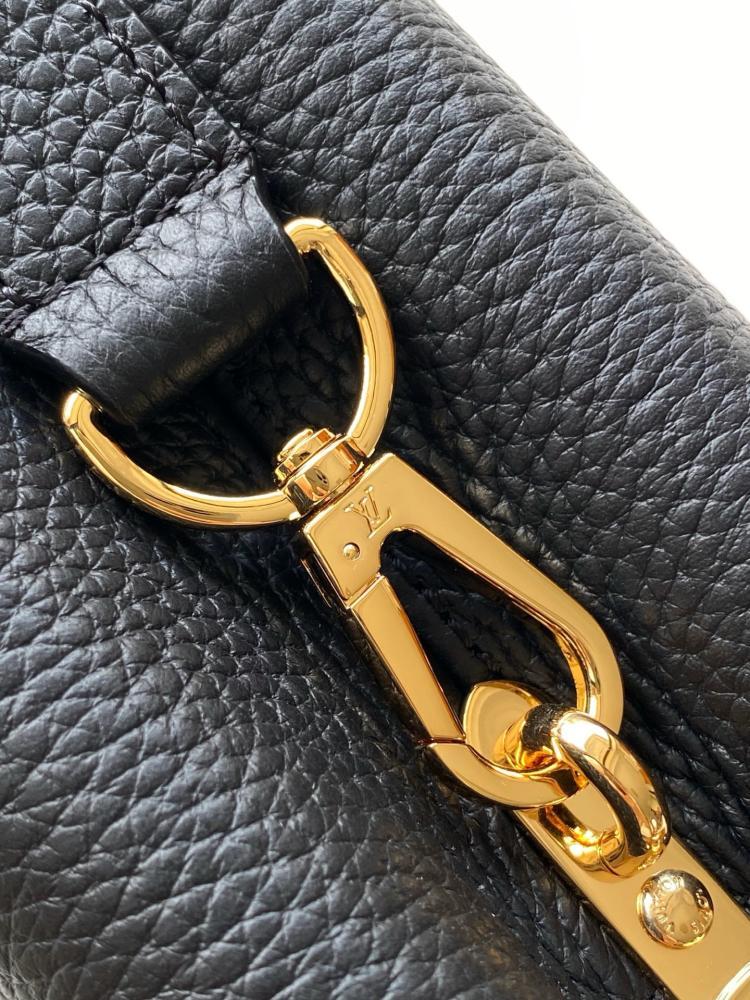 Leather Top Handle Bag Pink