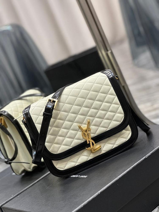 Classic Luxury Leather Top Handle Bag 22x18x5cm