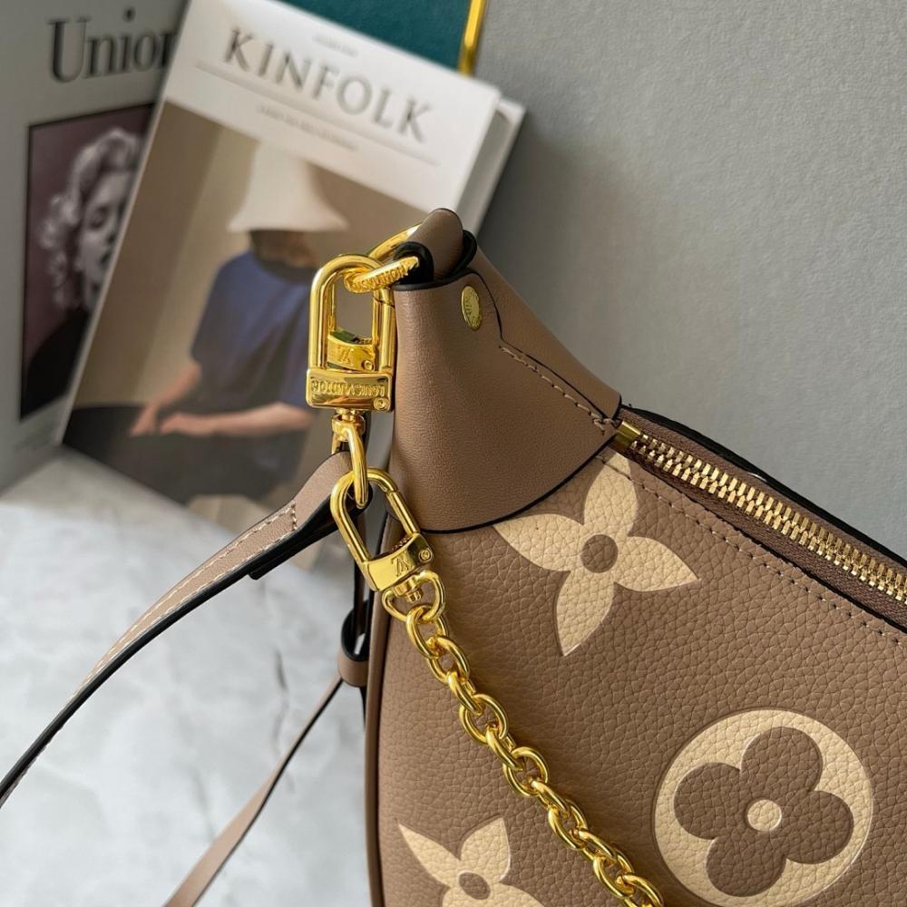 Stylish Refined Leather Shoulder Bag 38x26x10cm