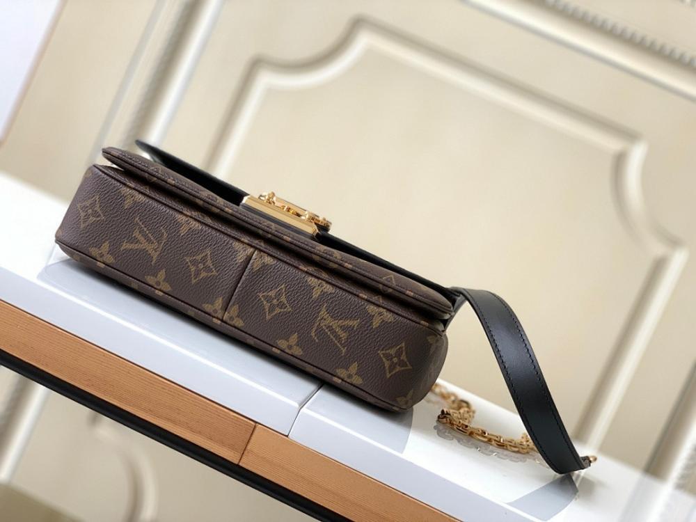 Modern Premium Leather Shoulder Bag 24.5x15x6.5cm