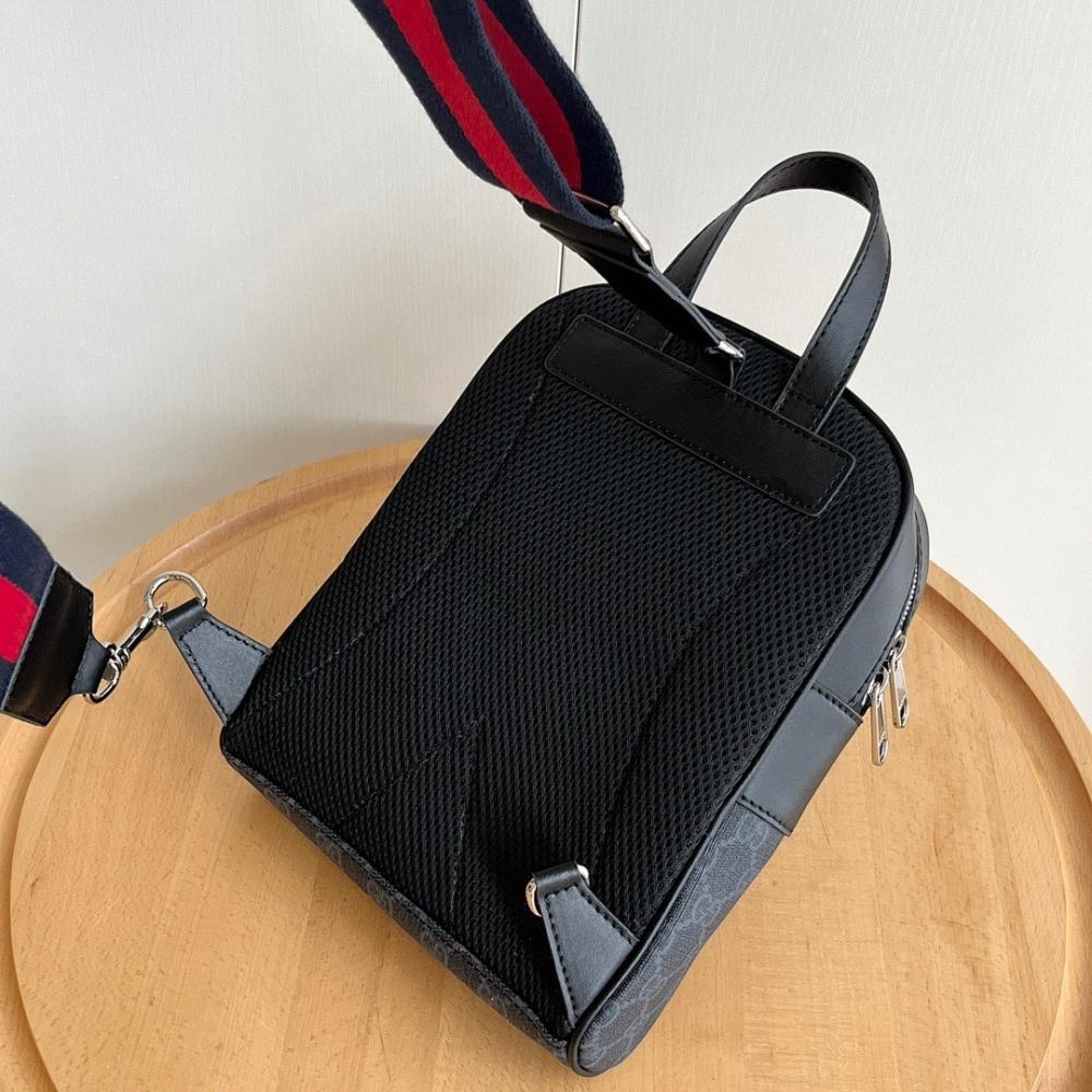 Modern Red Crossbody Bag