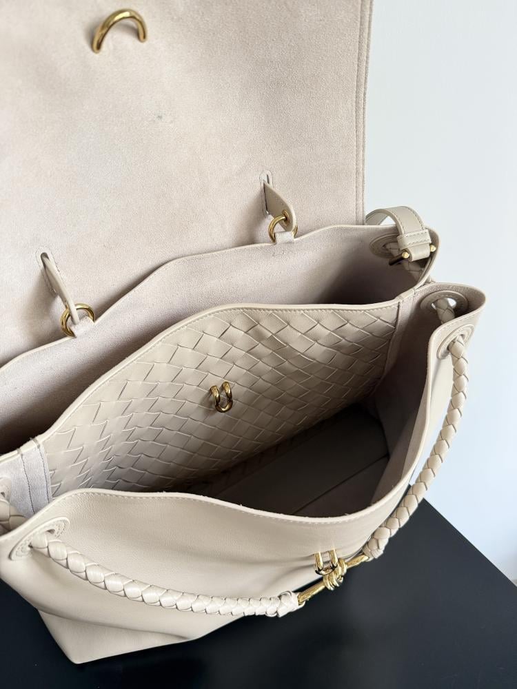Calfskin Top Handle Bag
