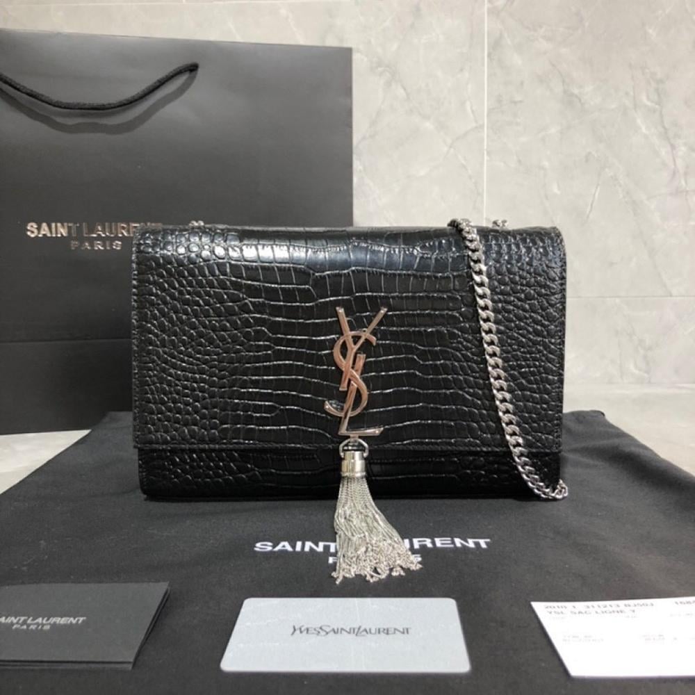 Stylish Silver Leather Top Handle Bag