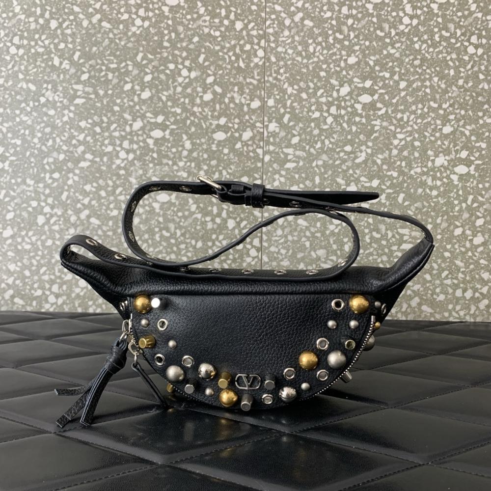Studded Leather Crossbody Bag Style 400119248