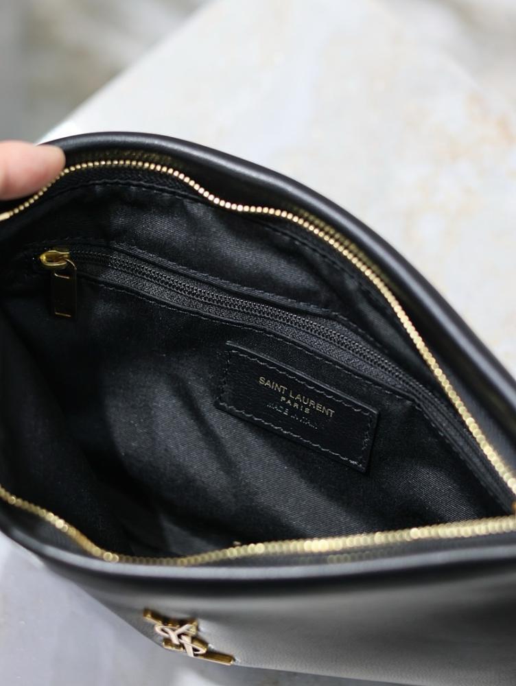 Modern Luxury Leather Top Handle Bag 23x16x3cm