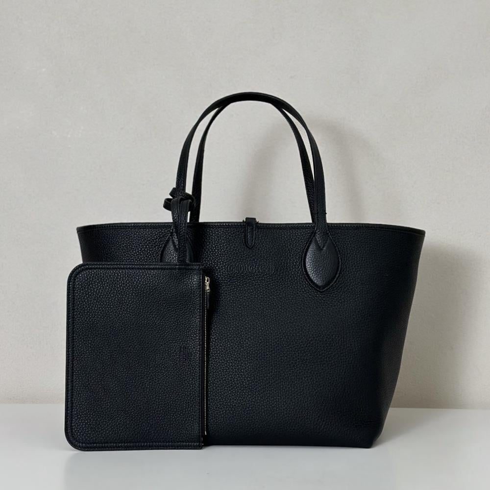Classic Leather Shoulder Bag
