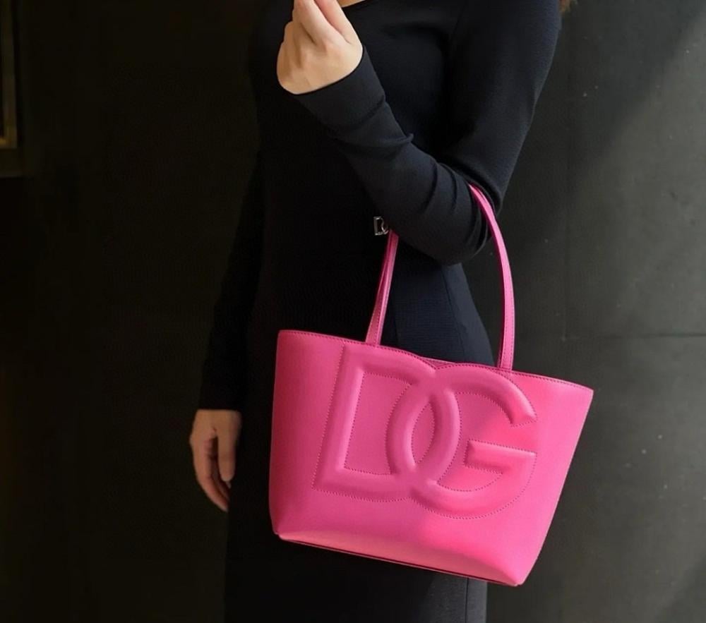 Modern Refined Leather Top Handle Bag 30x35x14cm