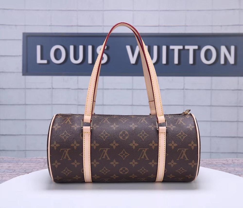 Stylish Leather Top Handle Bag