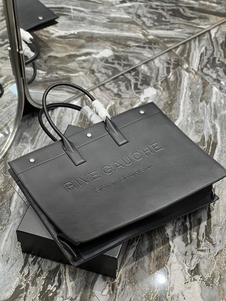 Elegant Premium Leather Tote Bag 48x36x16cm