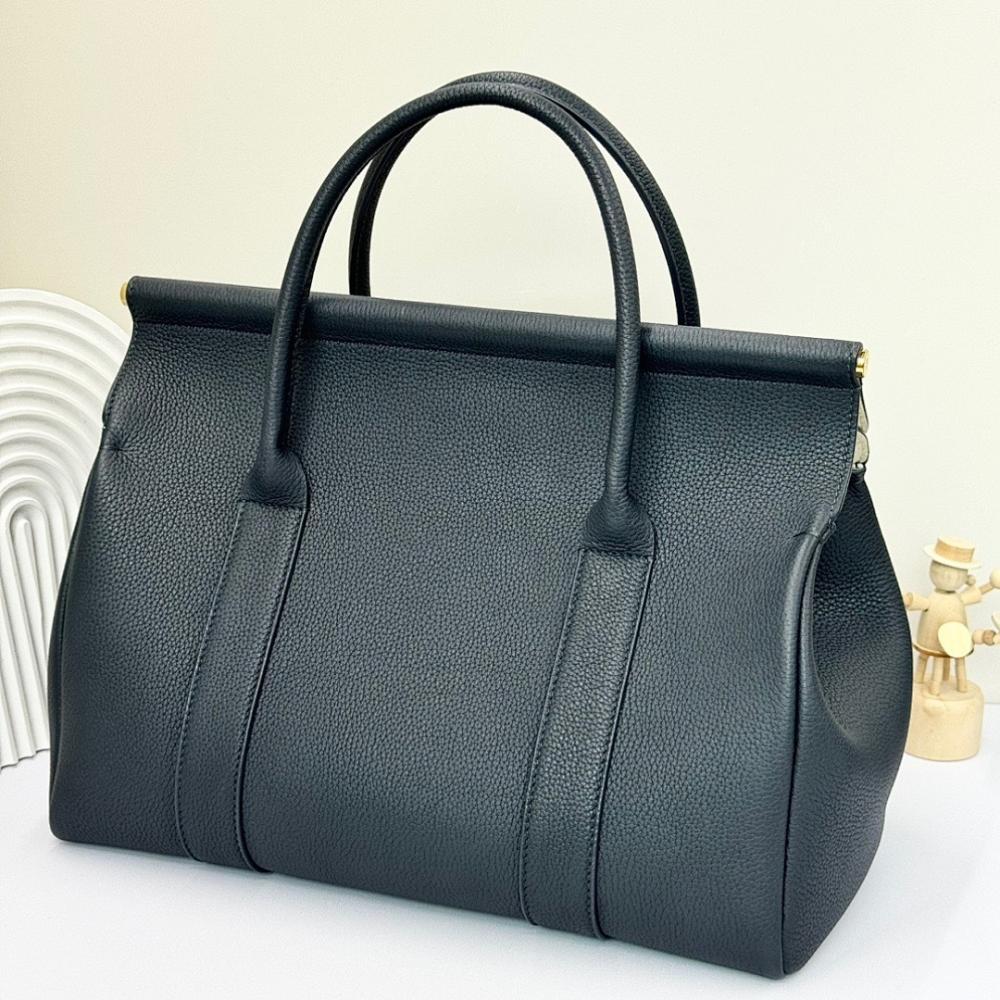 Classic Modern Calfskin Top Handle Bag 33x23x18cm
