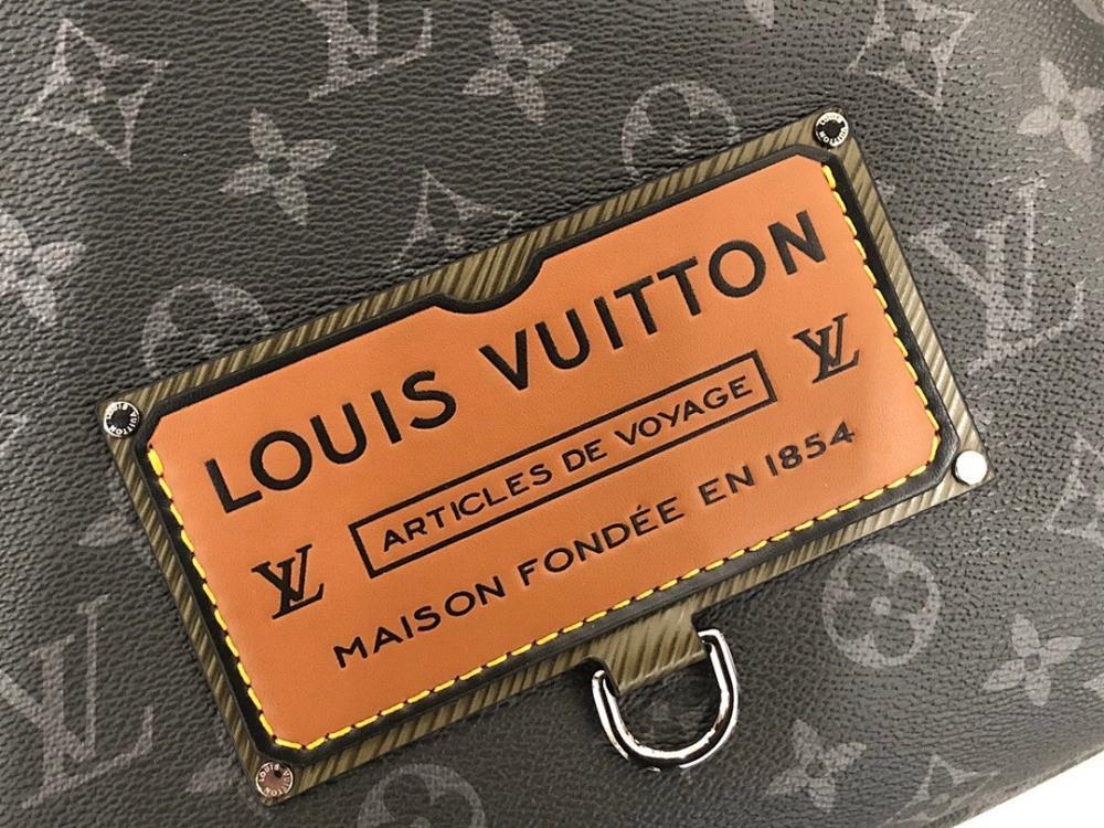 Classic Monogram Leather Shoulder Bag